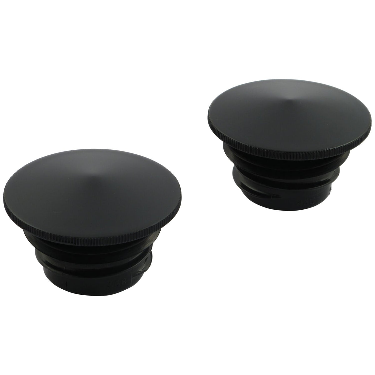 Black gas cap set, pointed