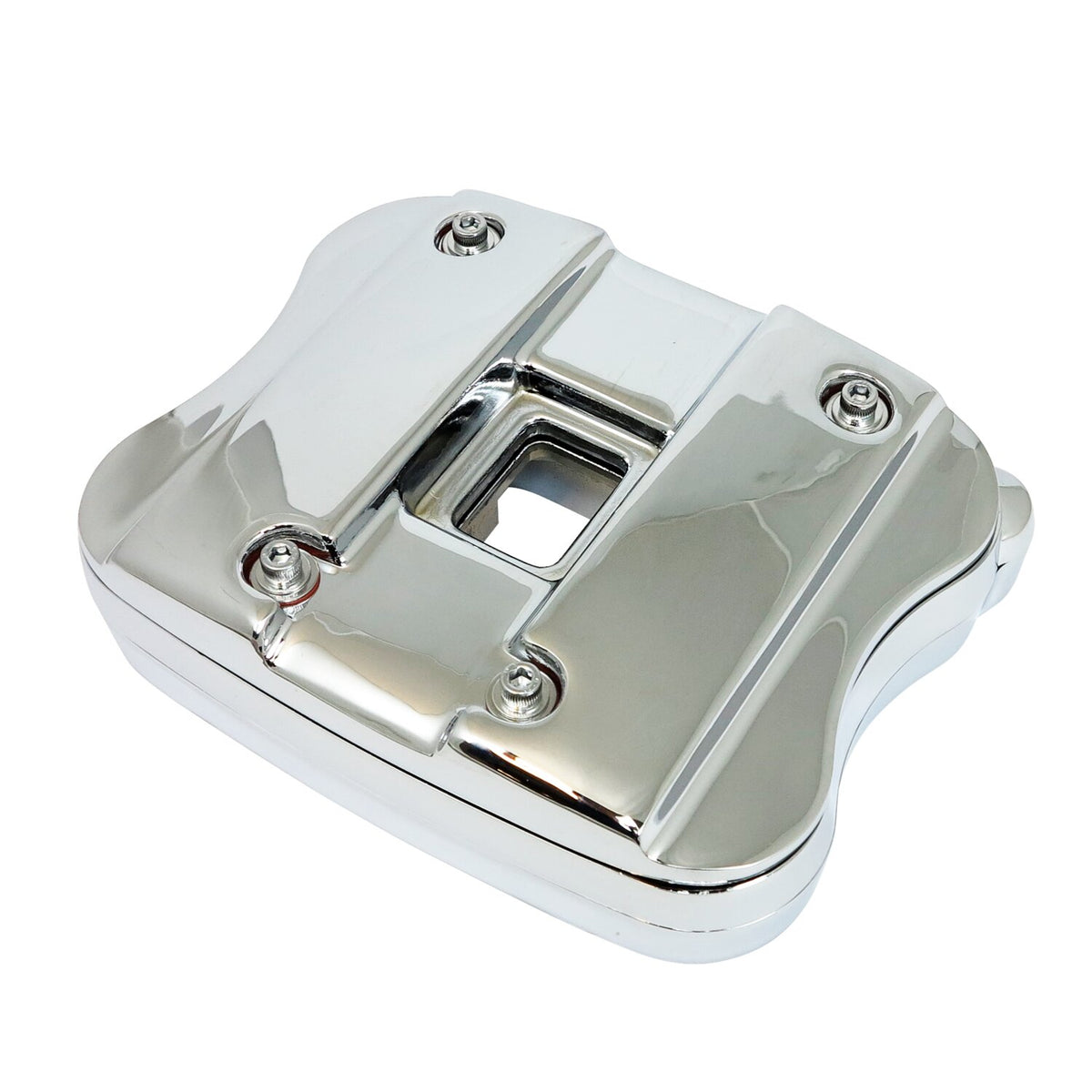 Evo Sportster rocker cover set (1 cyl.). Chrome