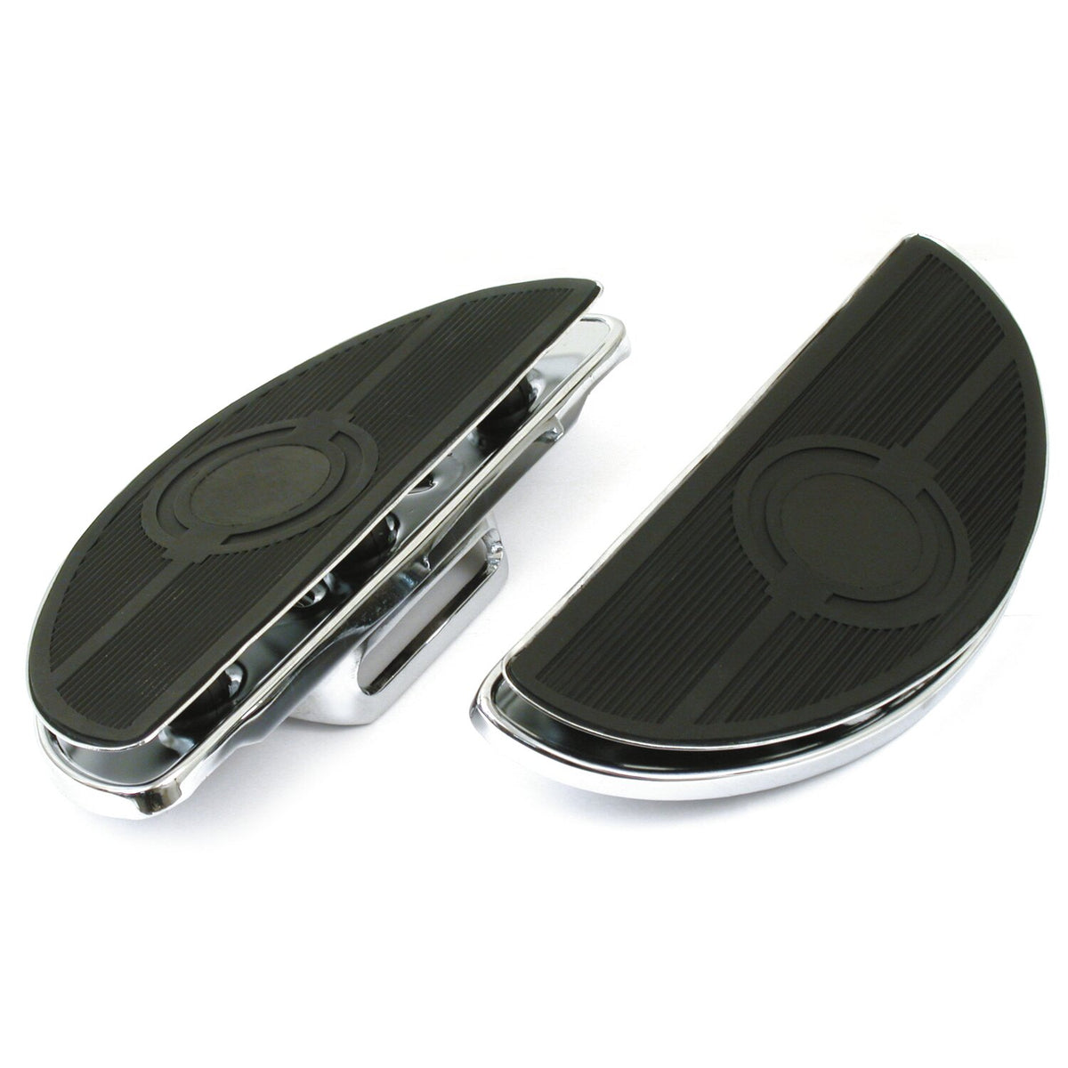 Adjustable oval floorboard kit. dampers