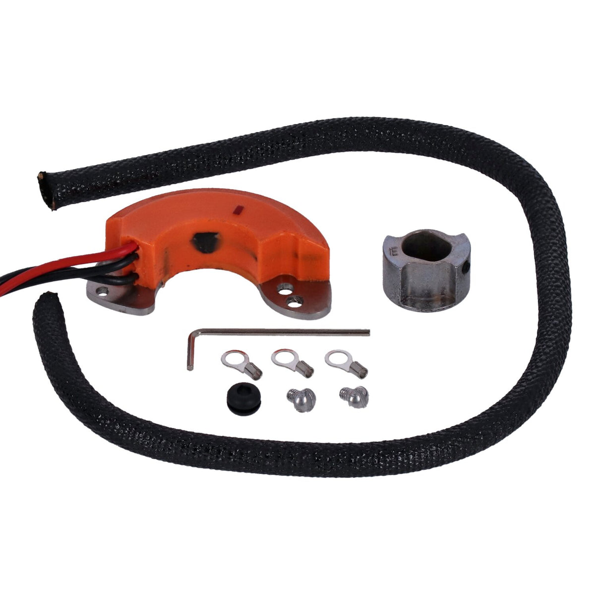 V-Tronic, electronic ignition for 6 & 12V. Hand advance