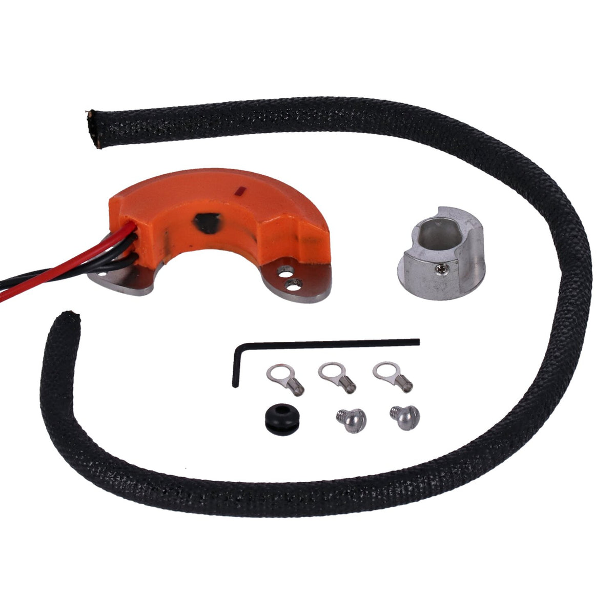 V-Tronic, electronic ignition for 6 & 12V. Hand advance