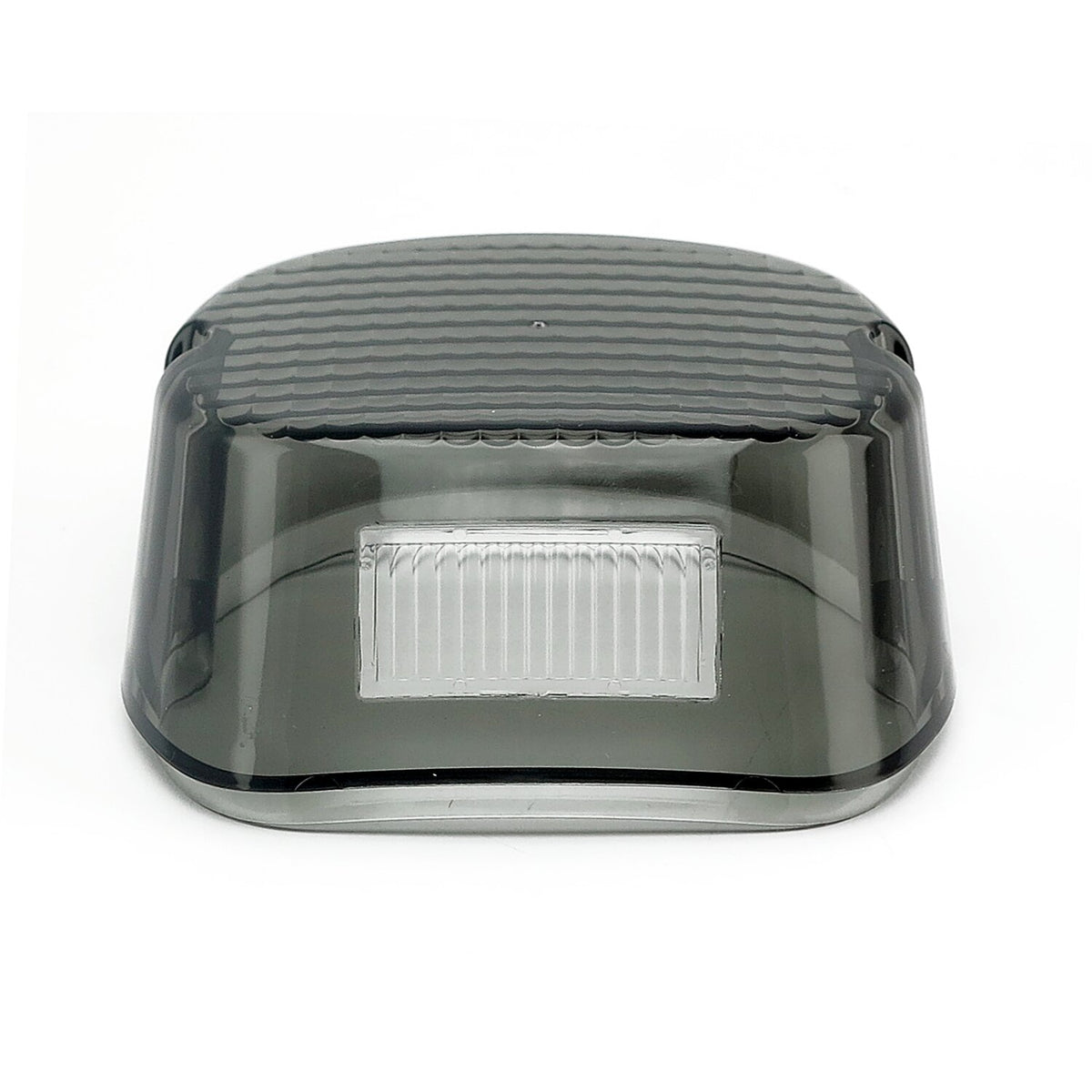 Laydown taillight lens. Light smoke