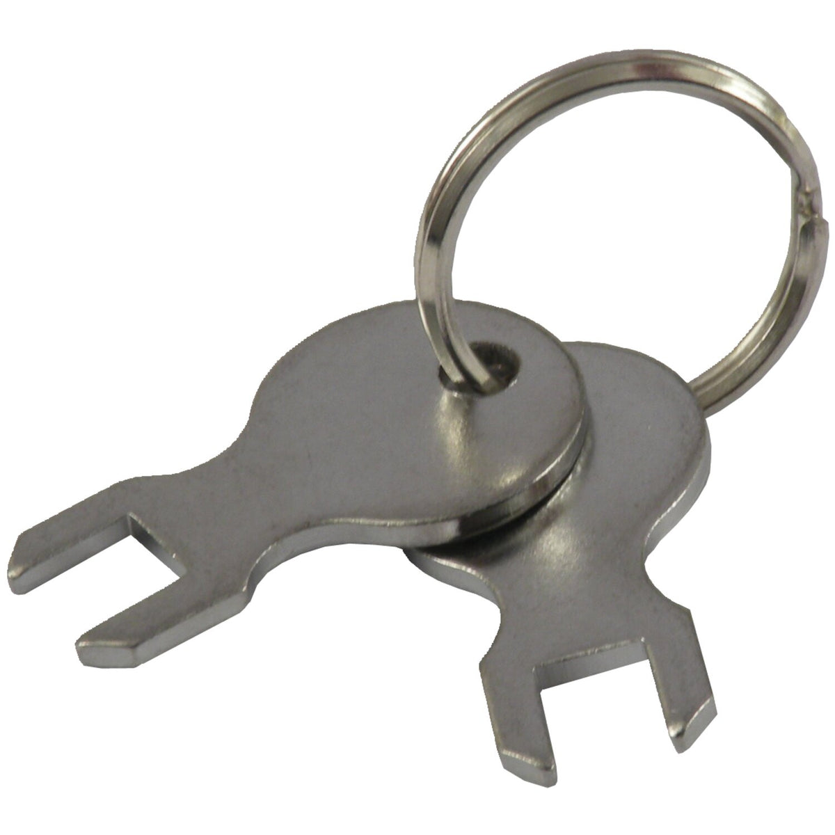 Keys for teardrop tool box