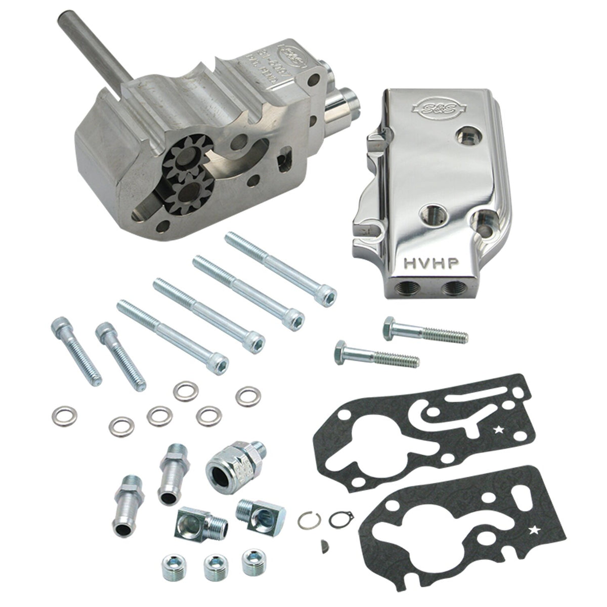 S&S, HVHP oil pump. Universal cover