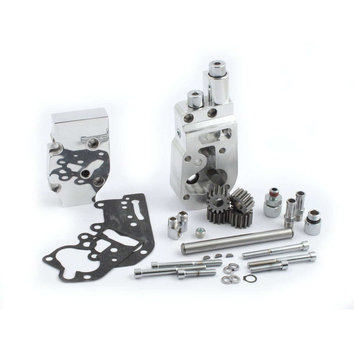 JIMS, 'Flow Pro 1' billet oil pump kit. Polished