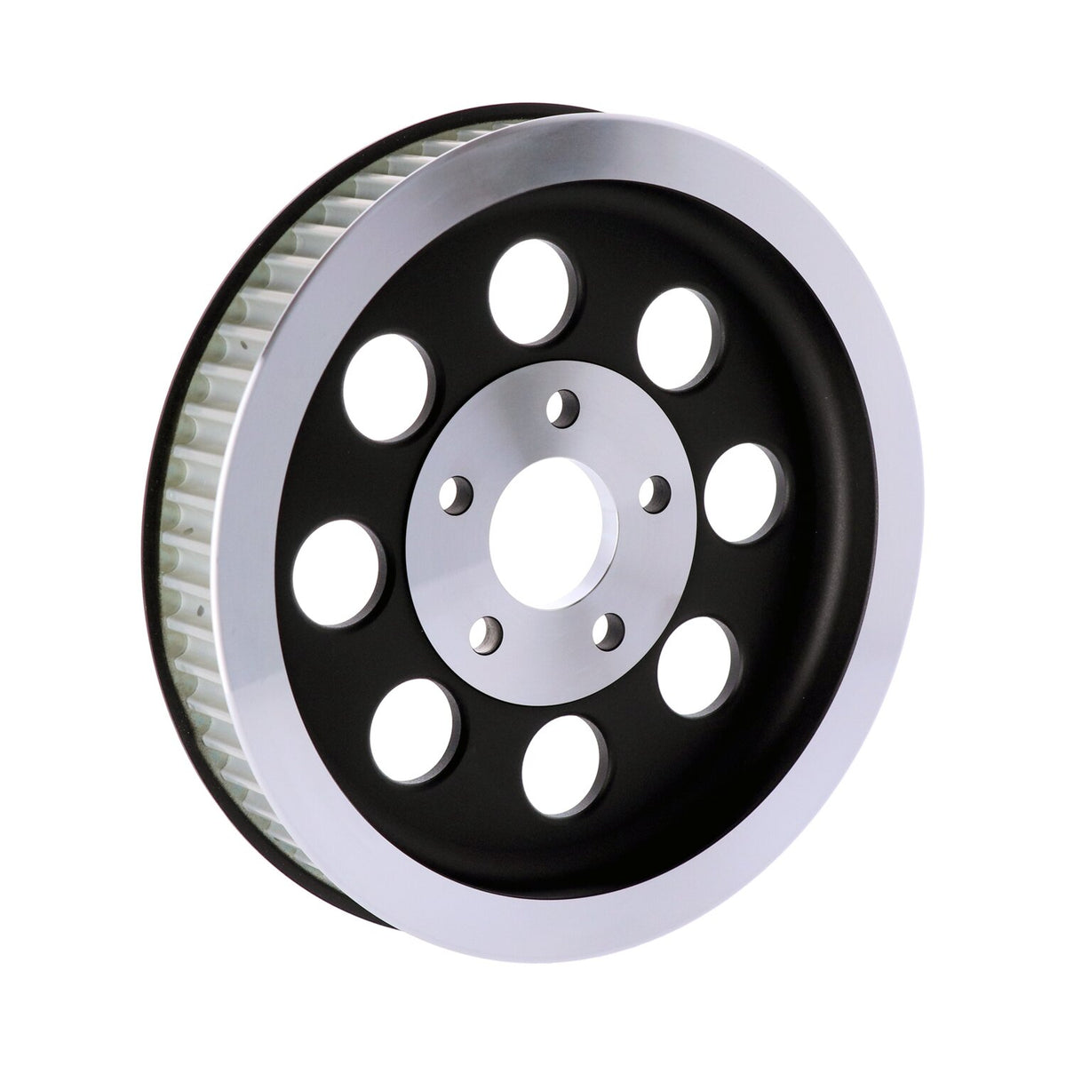 Reproduction OEM style wheel pulley 61t, 1-1/2" belt. Black