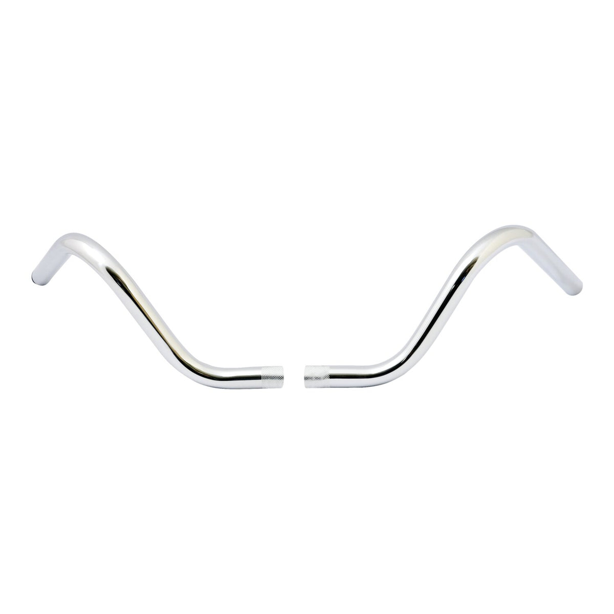 2-piece Buckhorn style handlebar 1" chrome