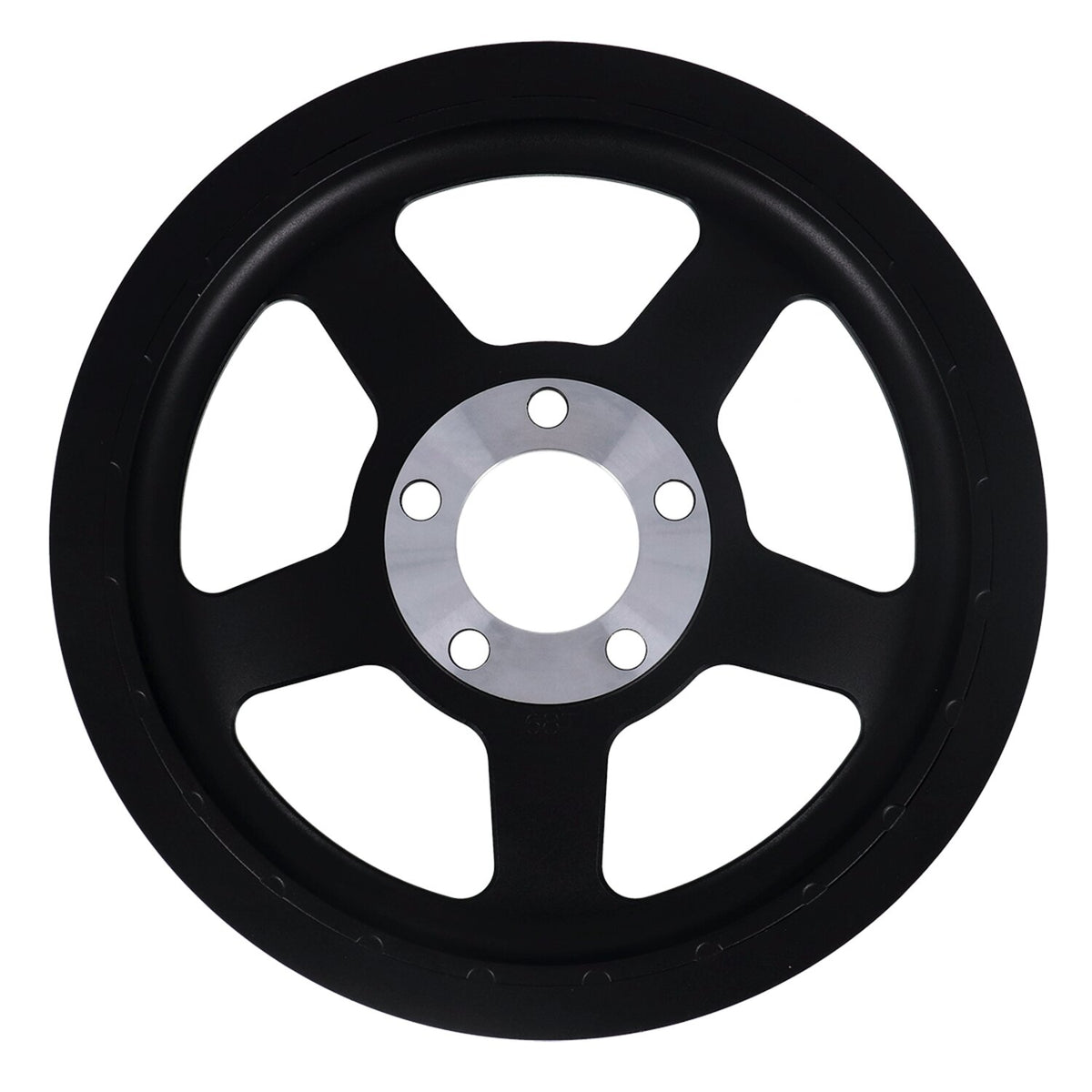 Reproduction OEM style wheel pulley, 68t. Black CC