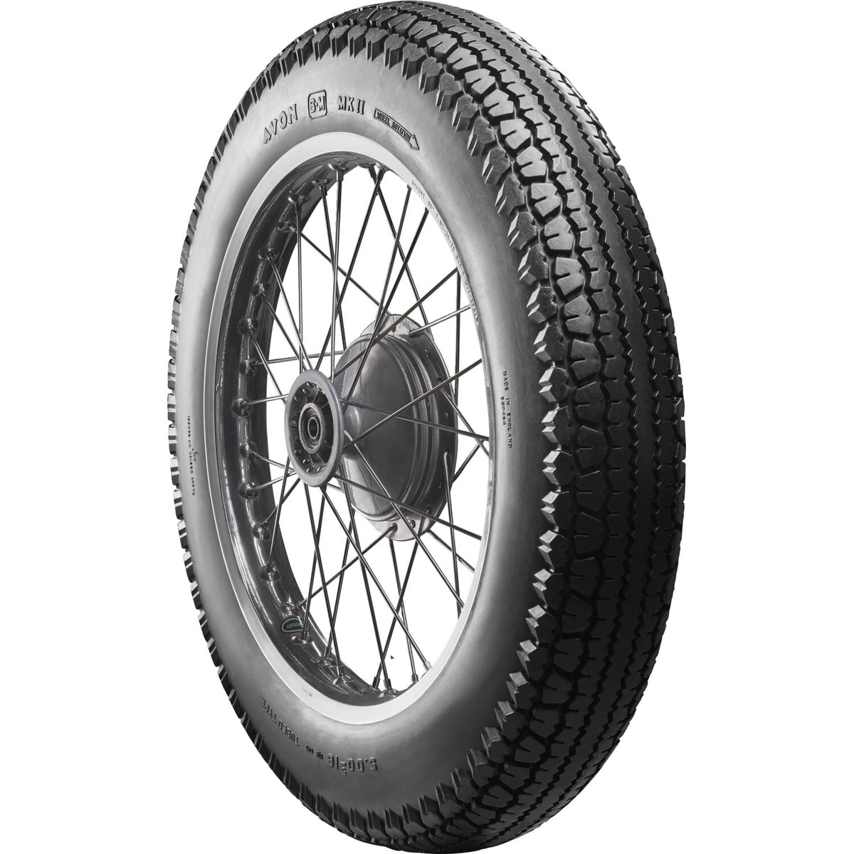 Avon Safety Mileage MKII tire 5.00-16TT 69S