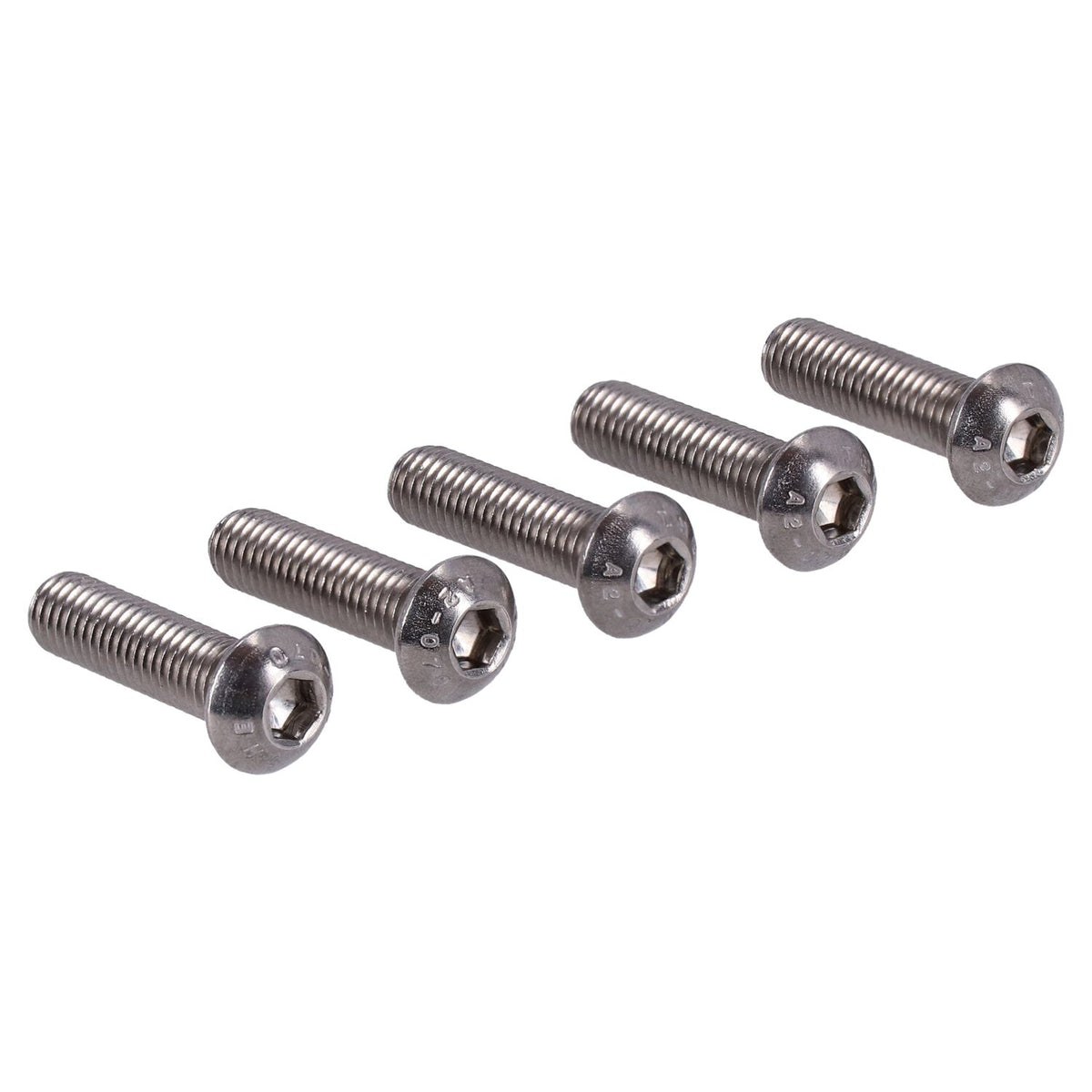 M5 x 20mm buttonhead bolt, stainless
