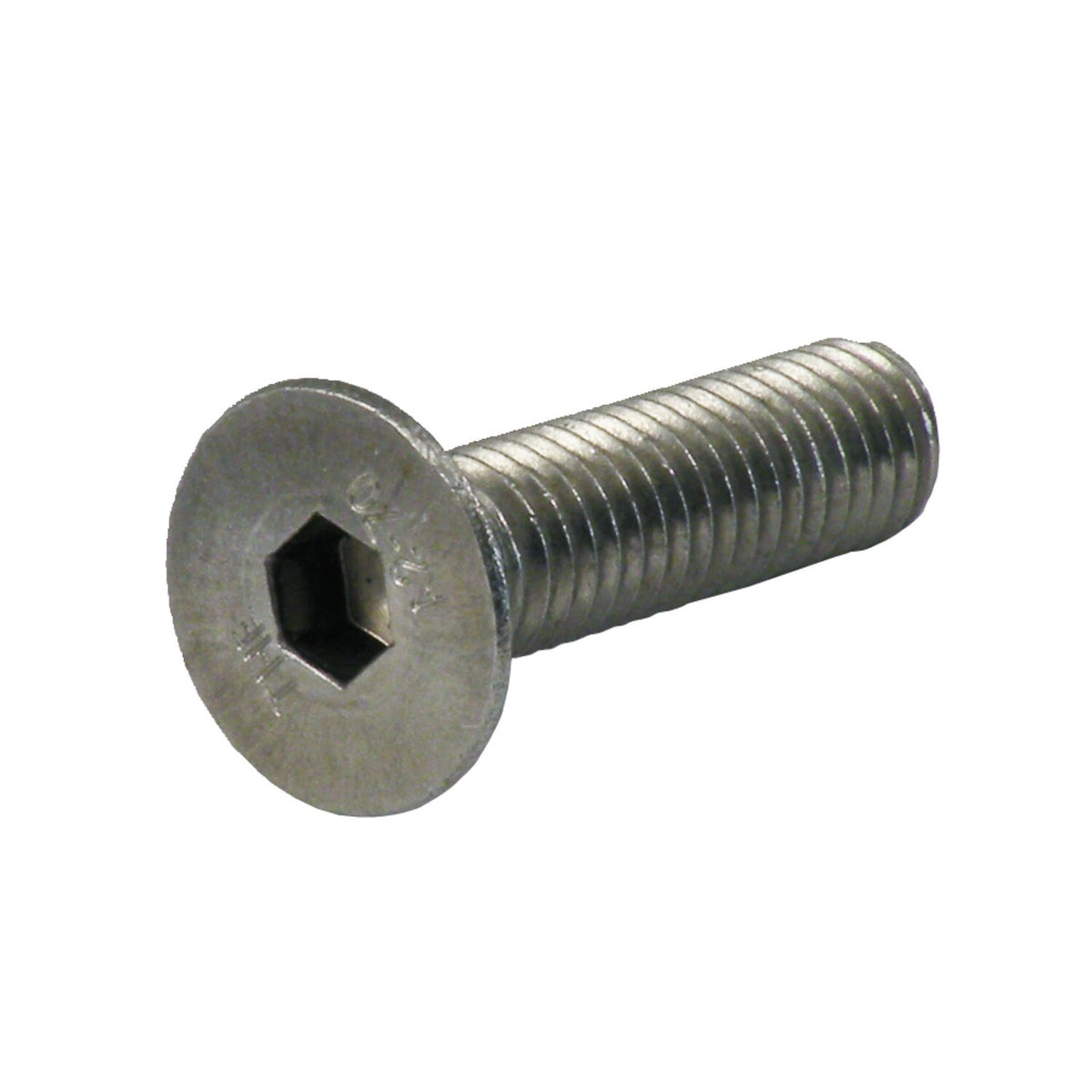 M6 x 30mm flathead allen bolt, stainless