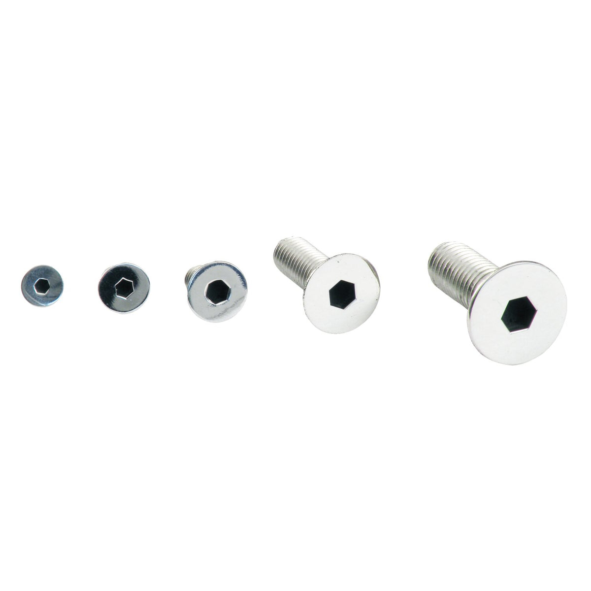 M10 x 30mm flathead allen bolt, pol. ss