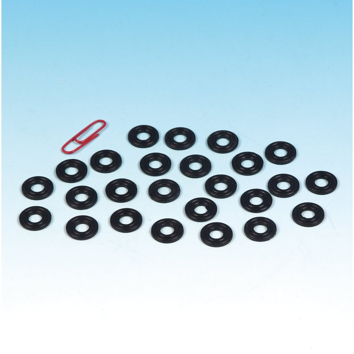 James, rocker box seal washers. Rubber on steel