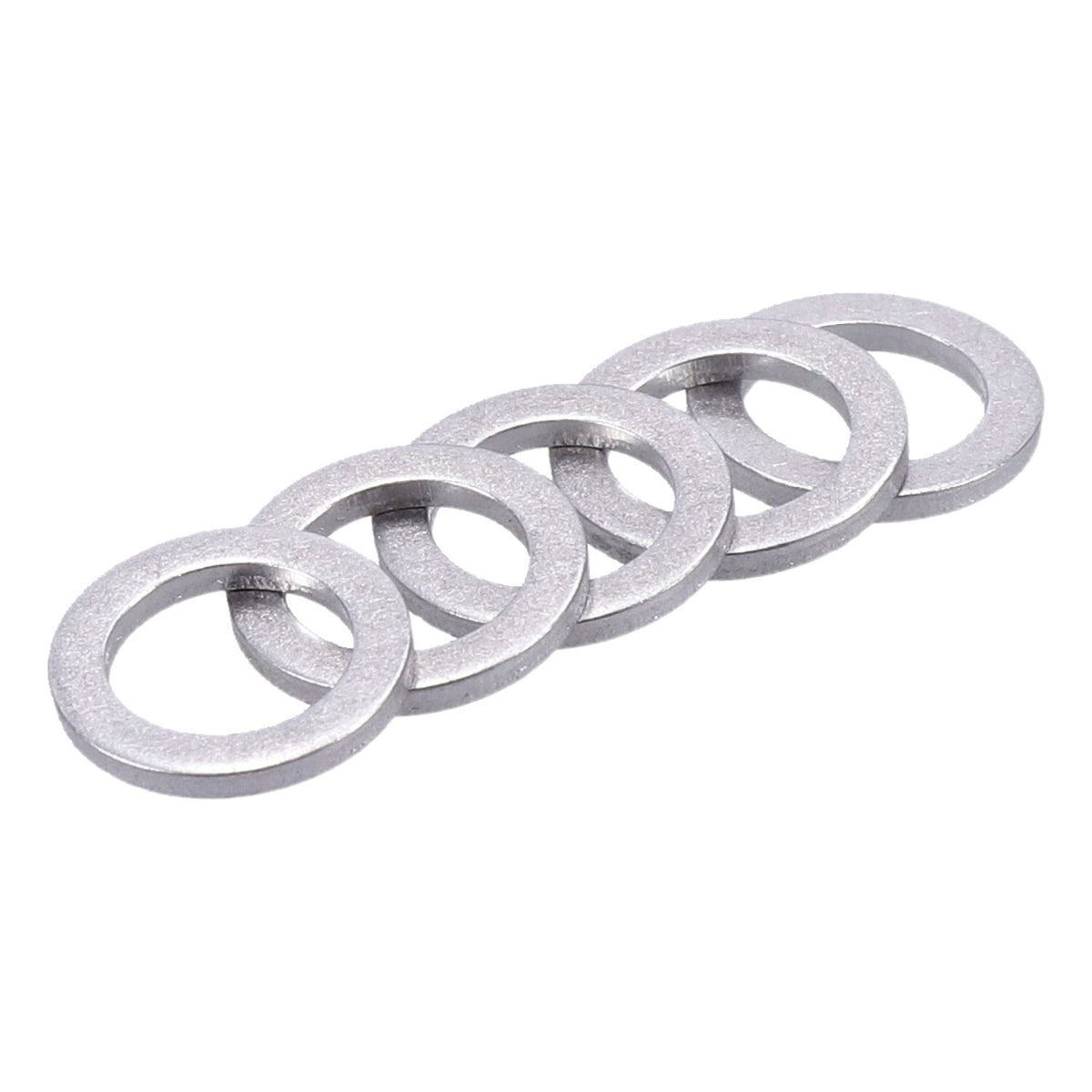 GW, brake line washers, 3/8" (10mm). Aluminum
