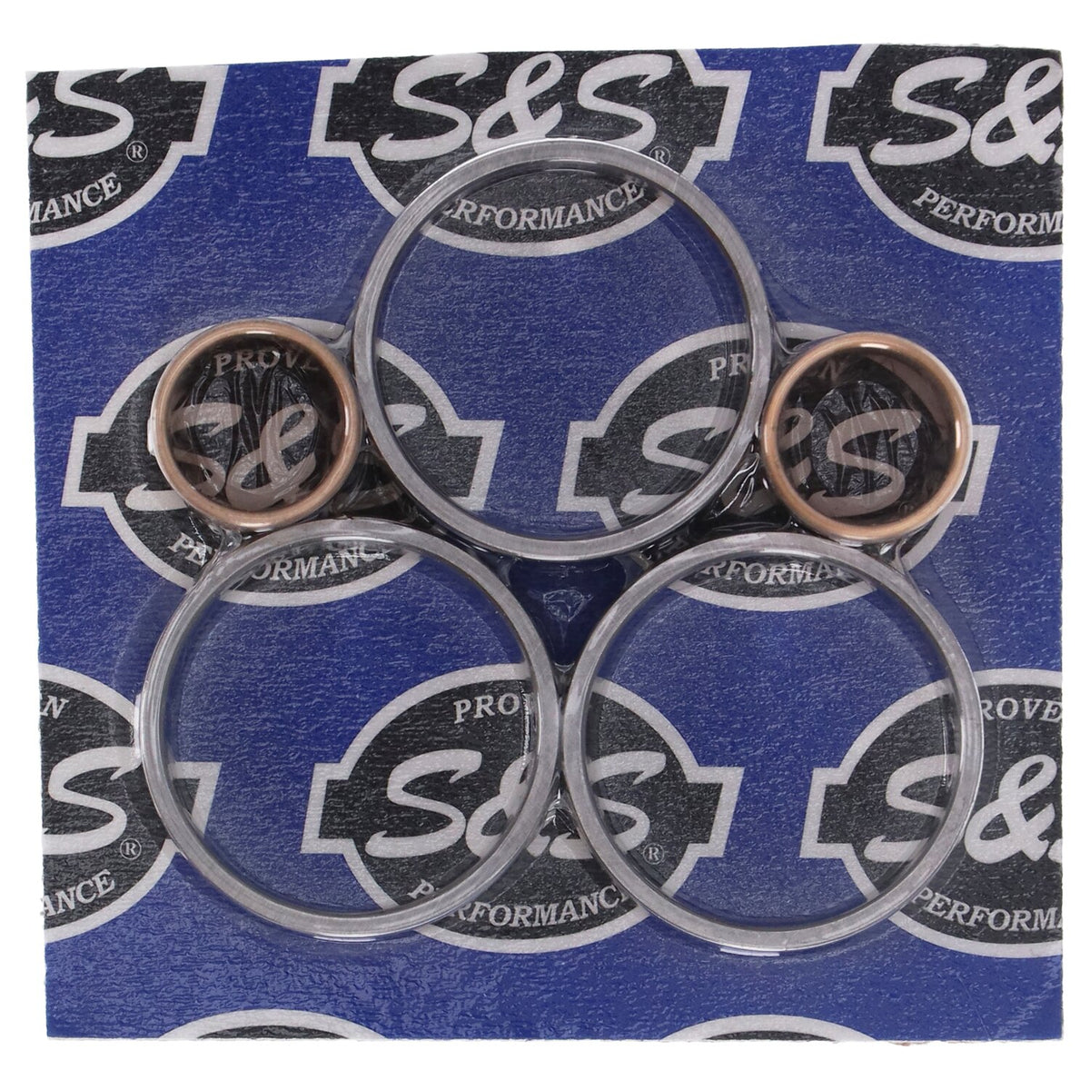S&S, connecting rod race and wristpin bushing set