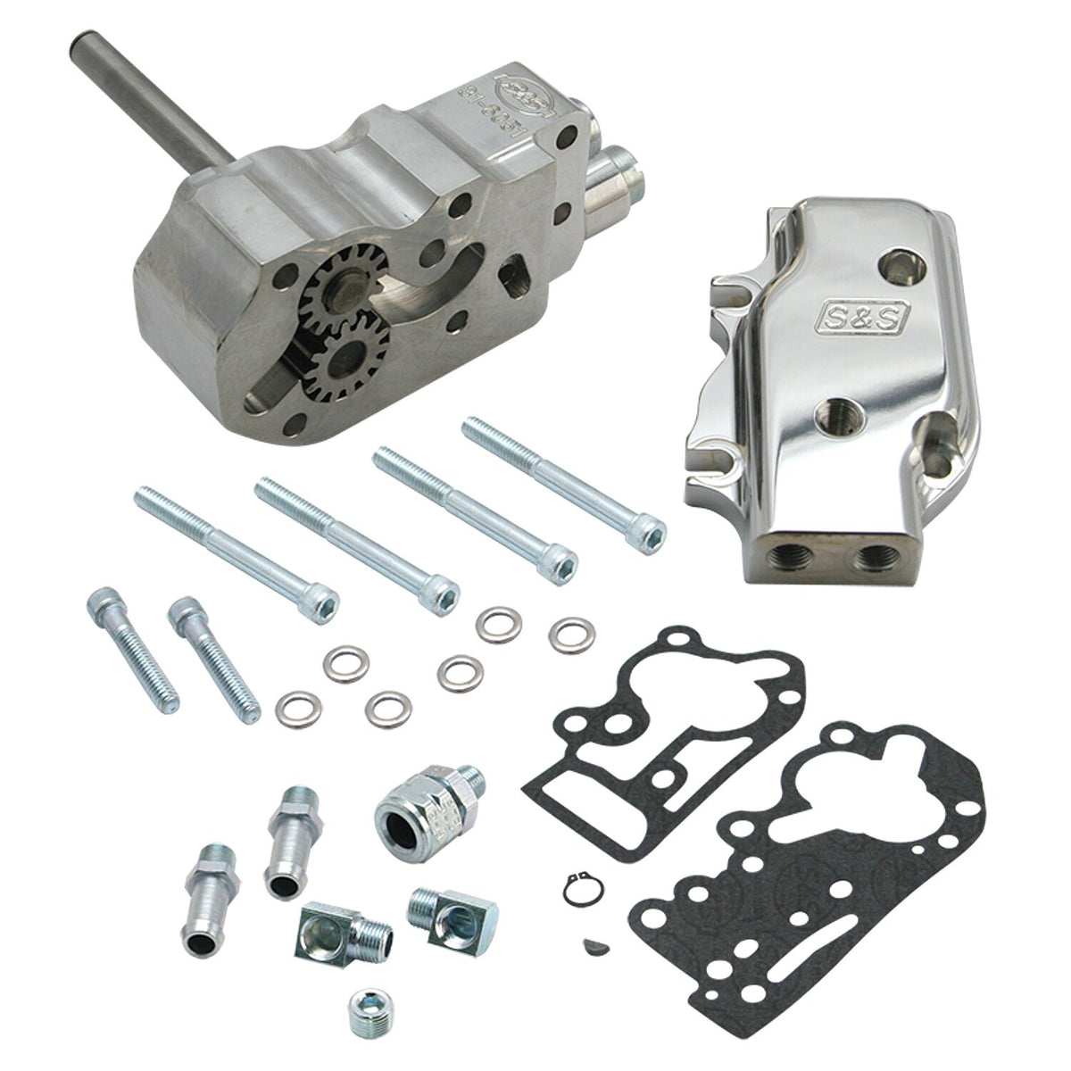 S&S, HVHP oil pump kit with gears. Universal cover