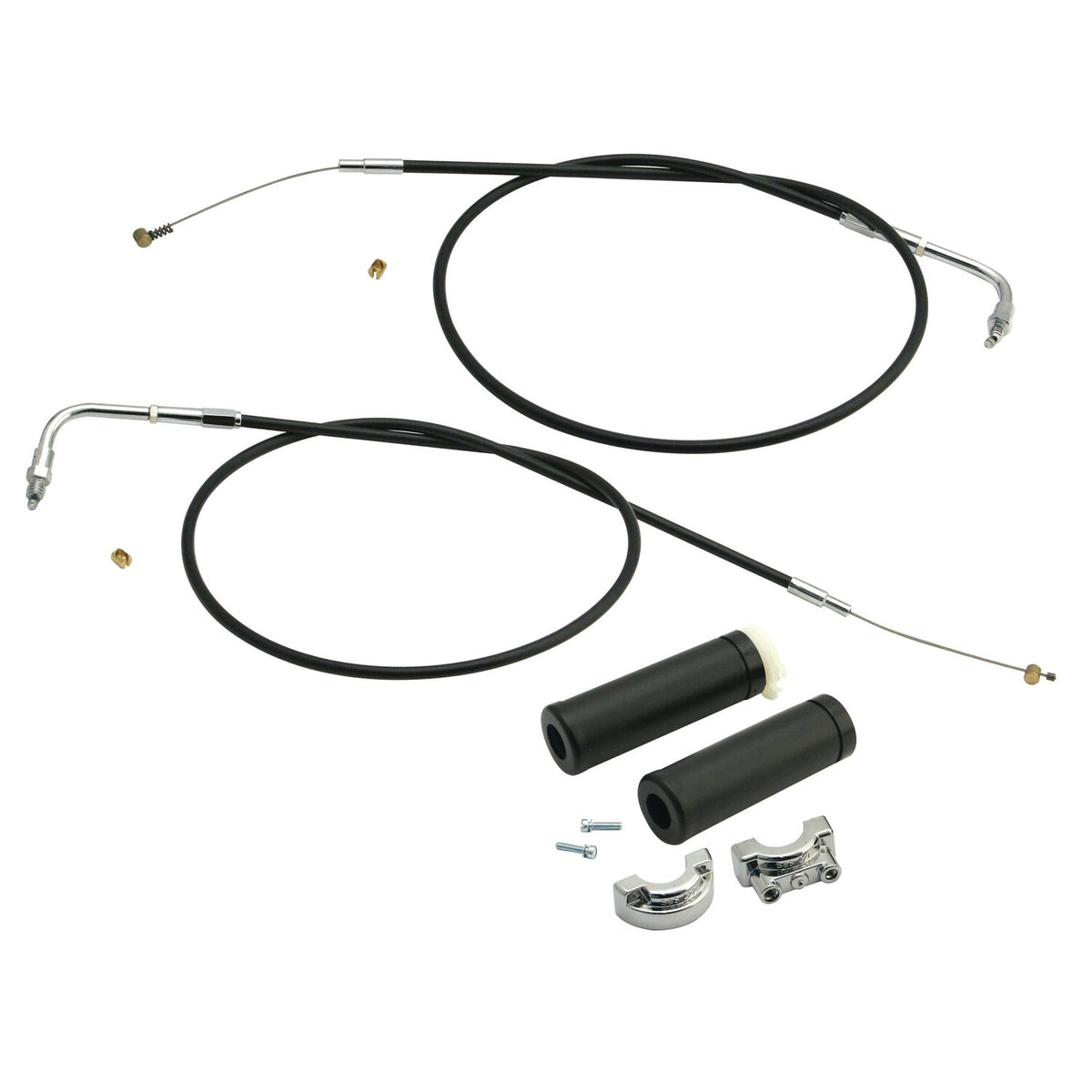 S&S, throttle assembly with 48" throttle cables