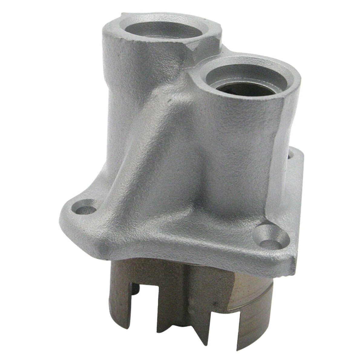 S&S, Knucklehead tappet block, rear. Silver