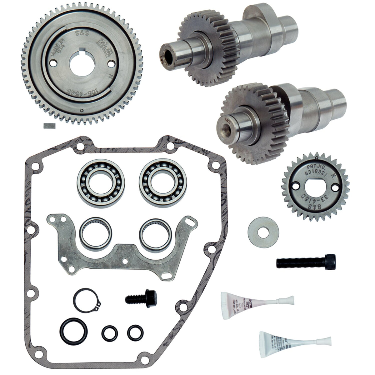 S&S, gear drive 475G camshaft kit (IOG)