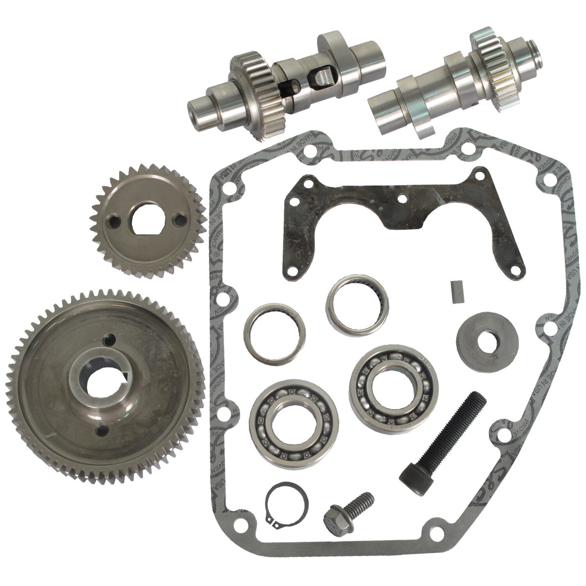 S&S, Easy Start gear drive 570 camshaft kit (IOG)