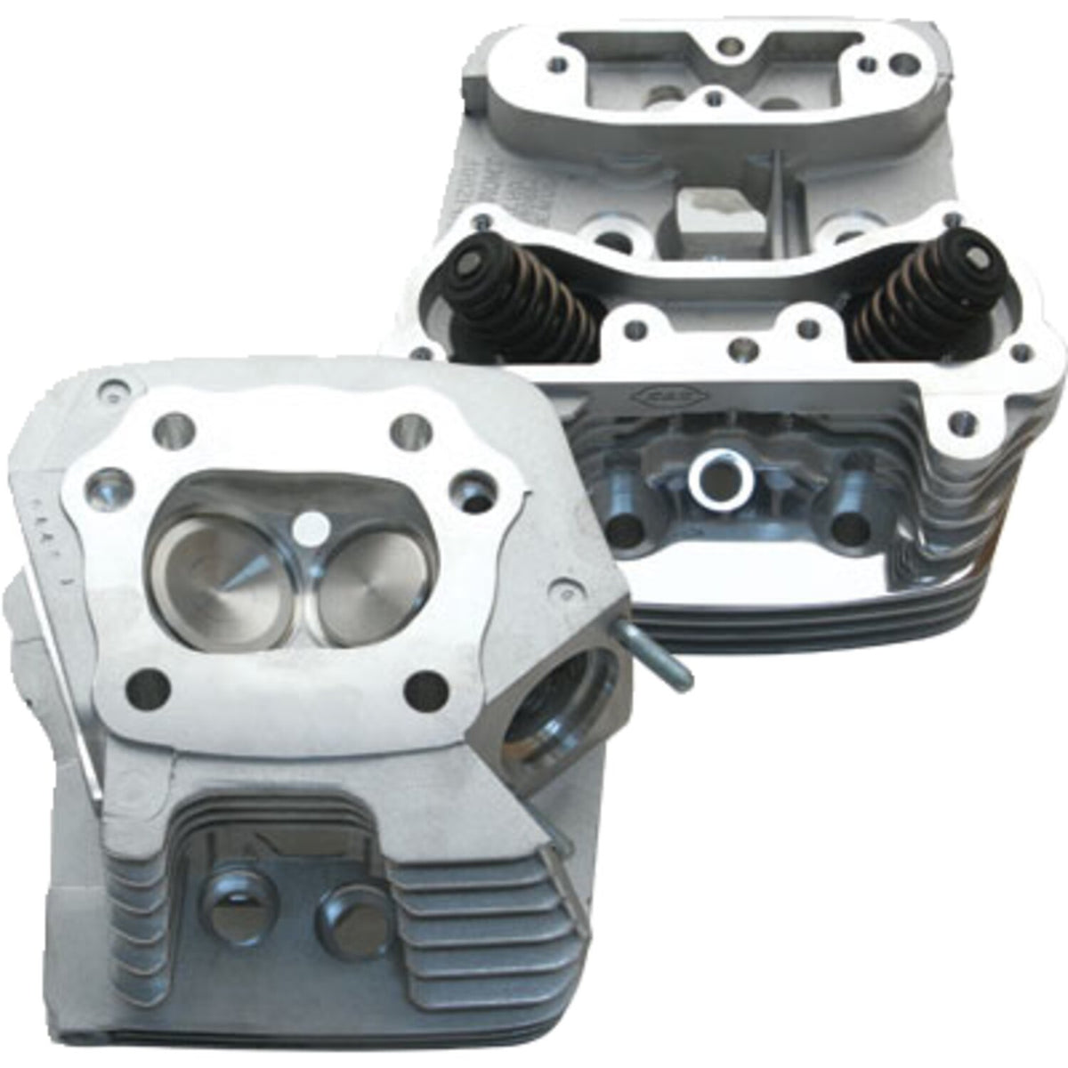 S&S, SuperStock Evo cyl. head kit. Polished