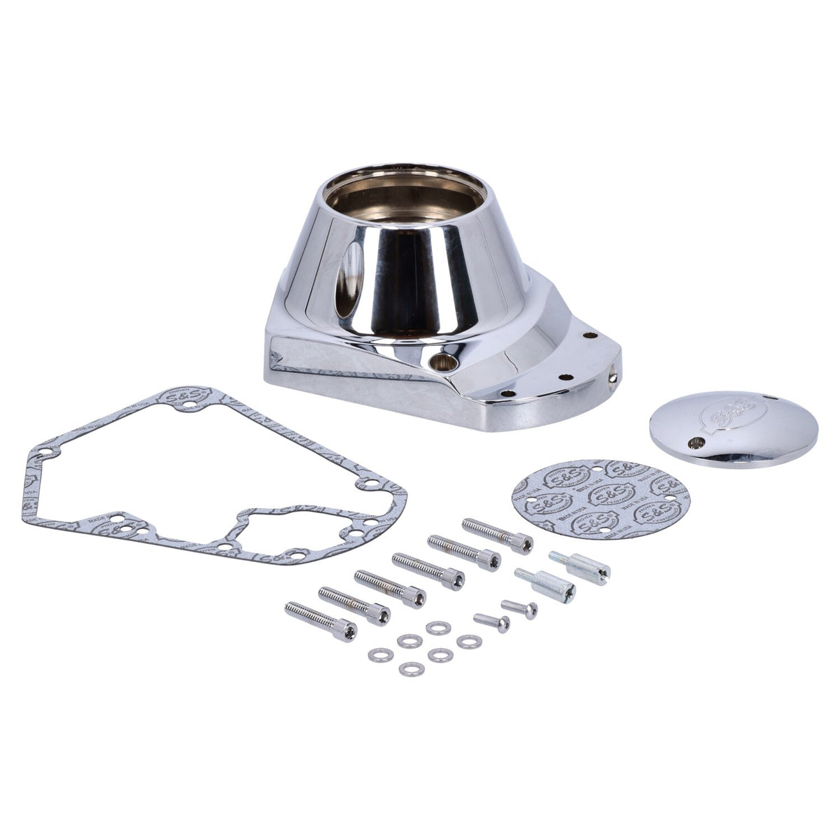 S&S, billet cam cover. Chrome