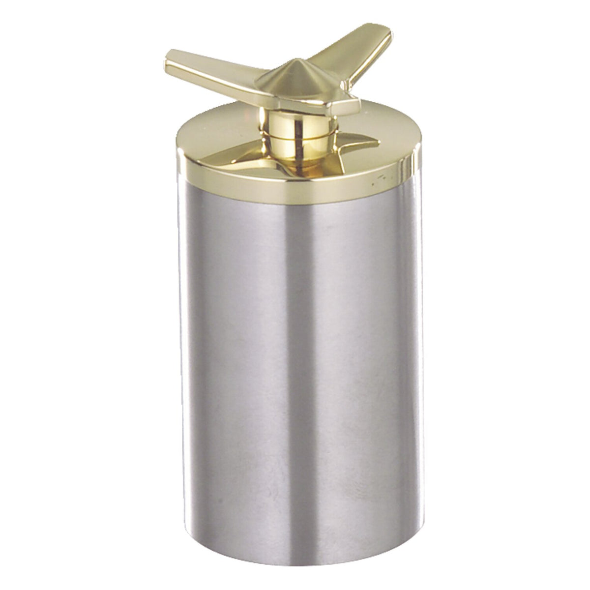 Kustom-Tech, weld-in gas cap. Brass Spinner