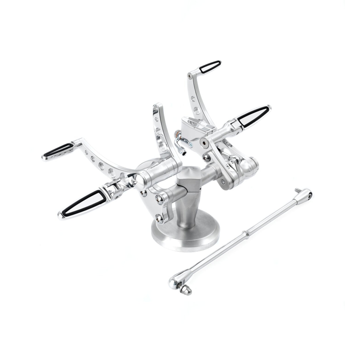 K-Tech, Classic Style forward controls. Polished
