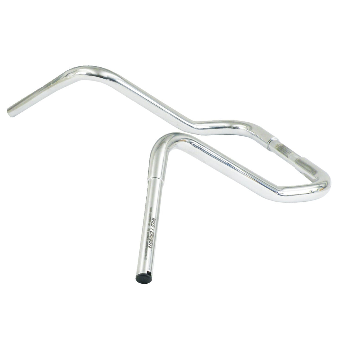 Wild1, 1-1/4" Chubby Bagger Ape. Chrome, 14.5" rise