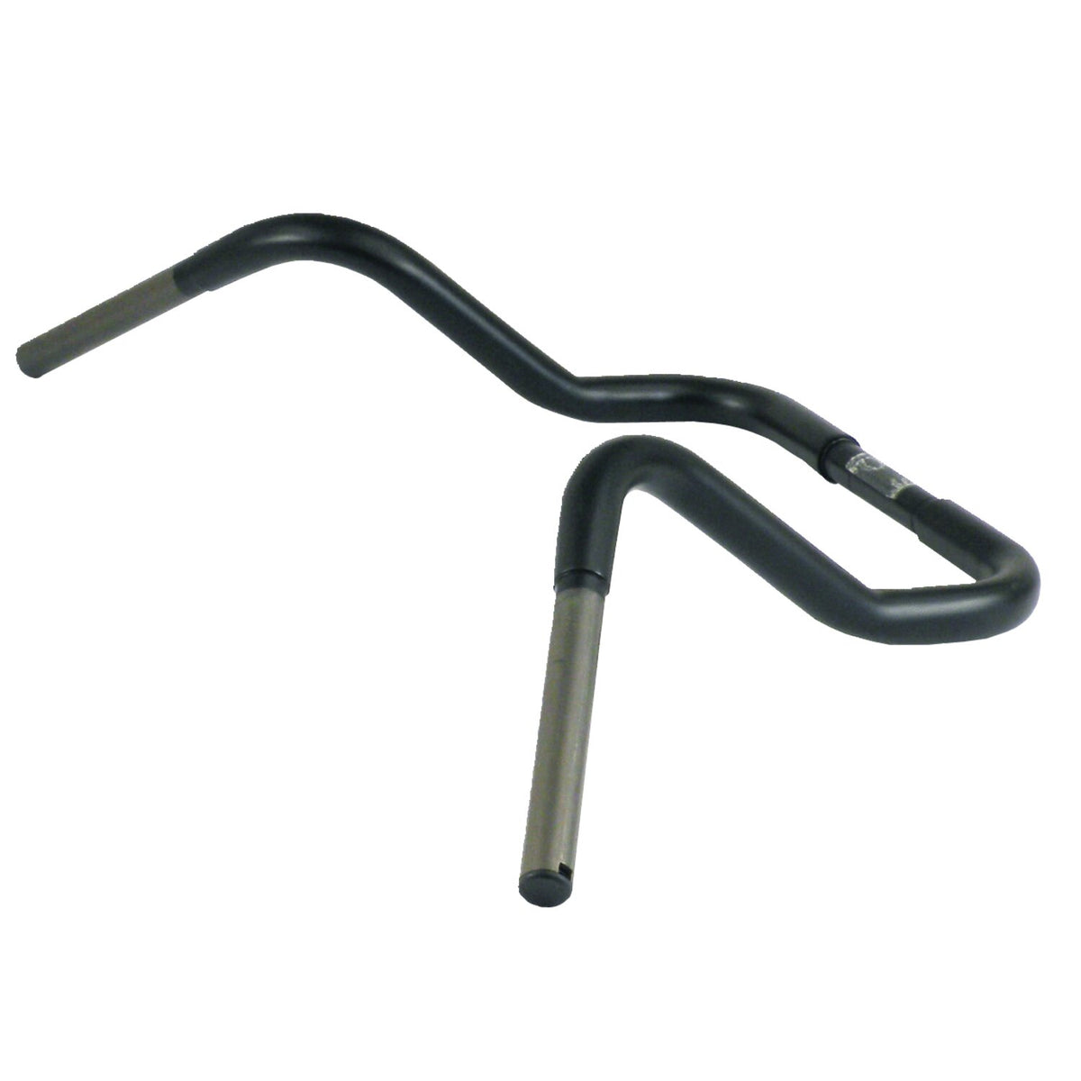Wild1, 1-1/4" Chubby Bagger Ape. Black, 12.5" rise