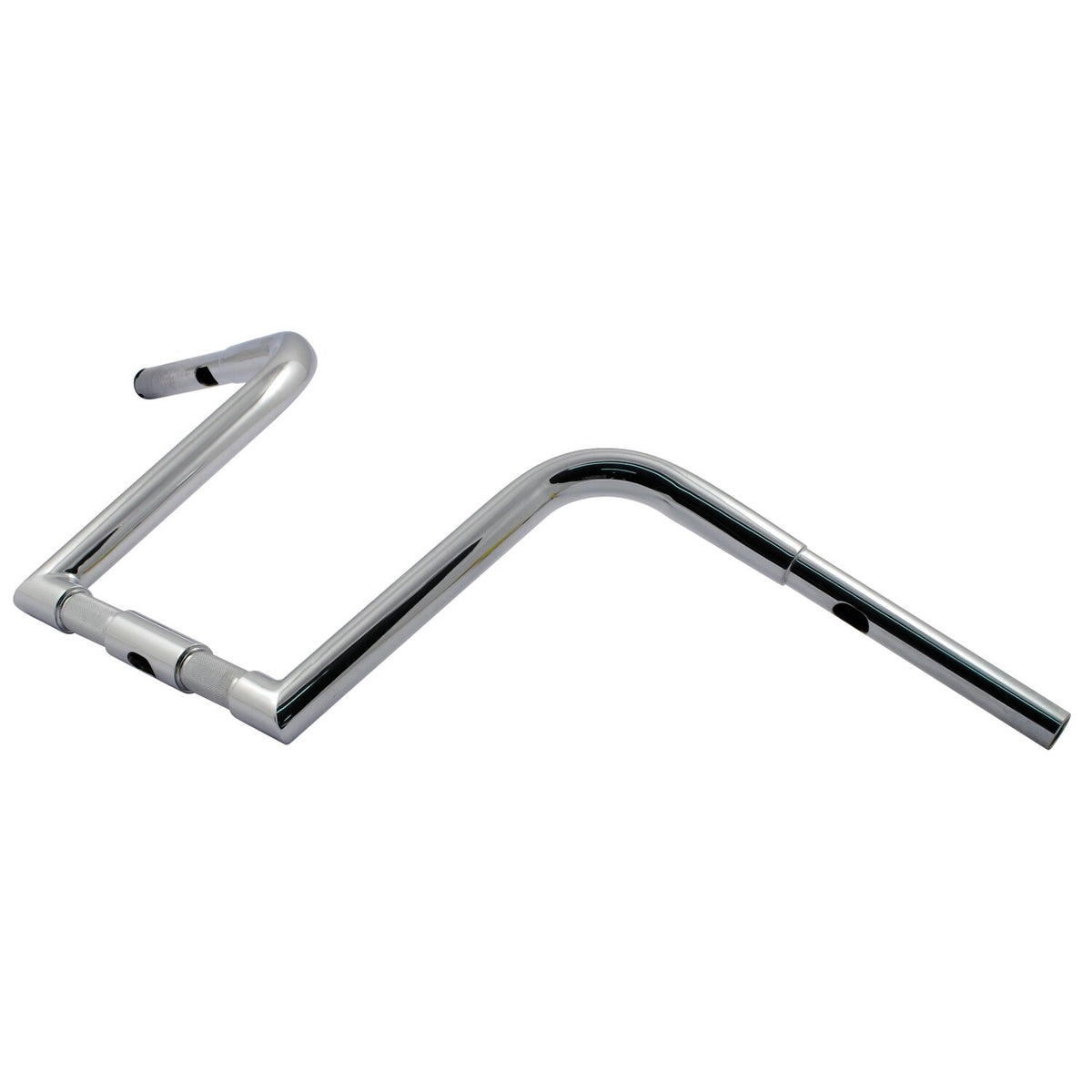 Wild 1, 1-1/4" Chubby Outlawz Apes. Chrome, 12" rise