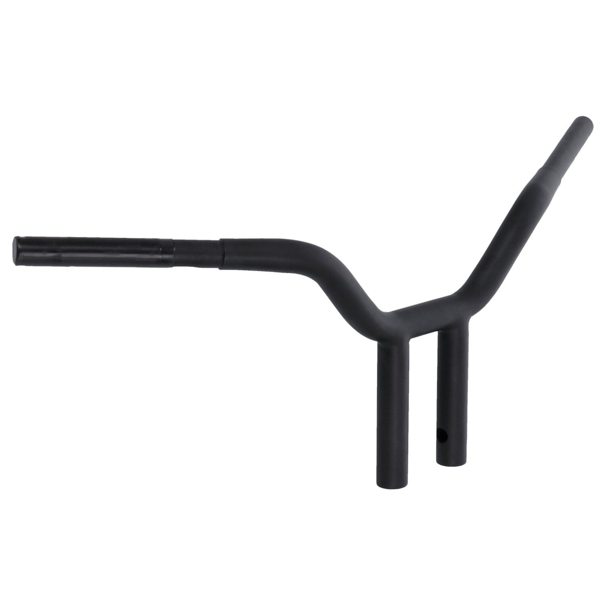 Wild1, Chubby Psycho streetfighter bar 1-1/4". Black, 10"