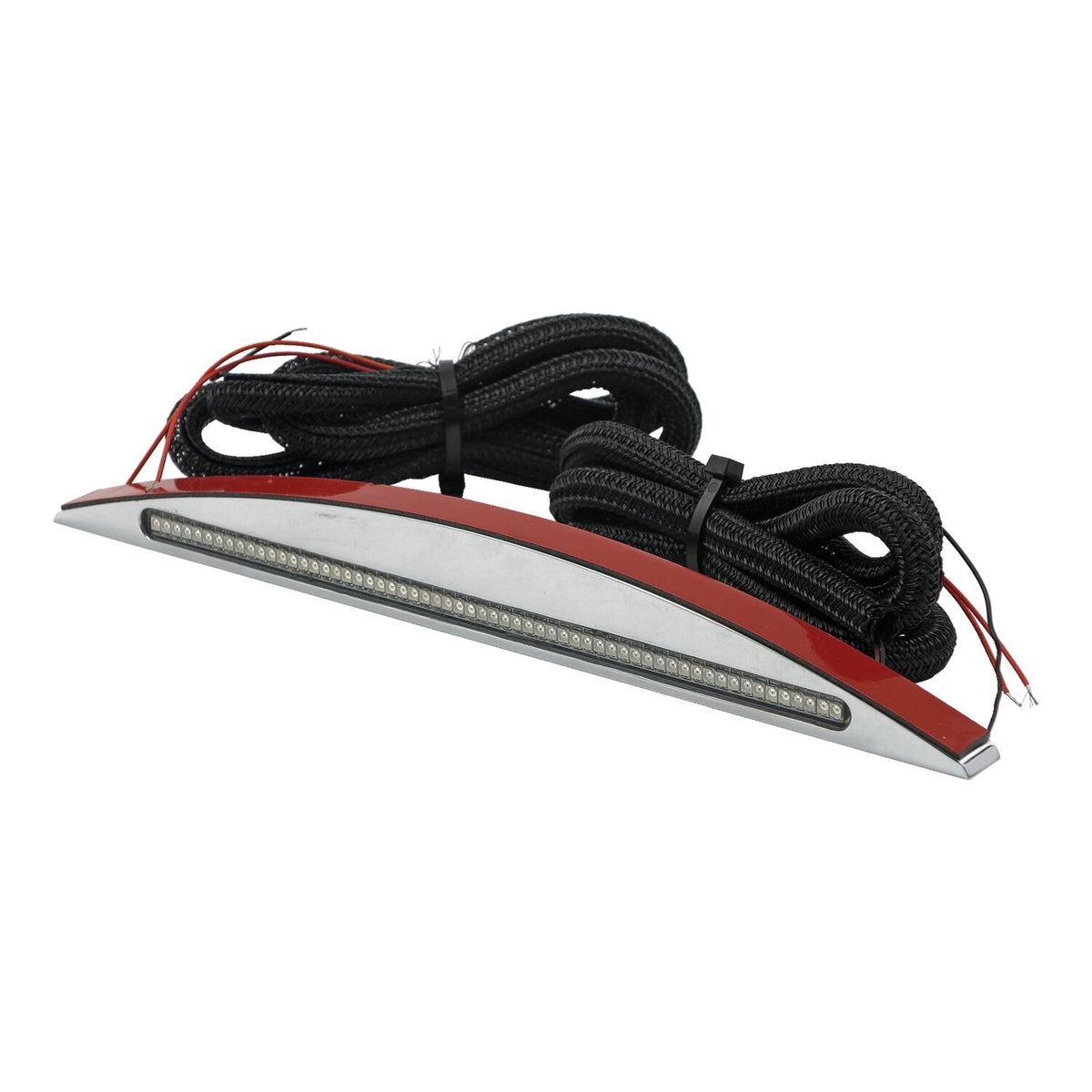 Custom Dynamics, Breakout LED taillight. Chrome. Clear lens