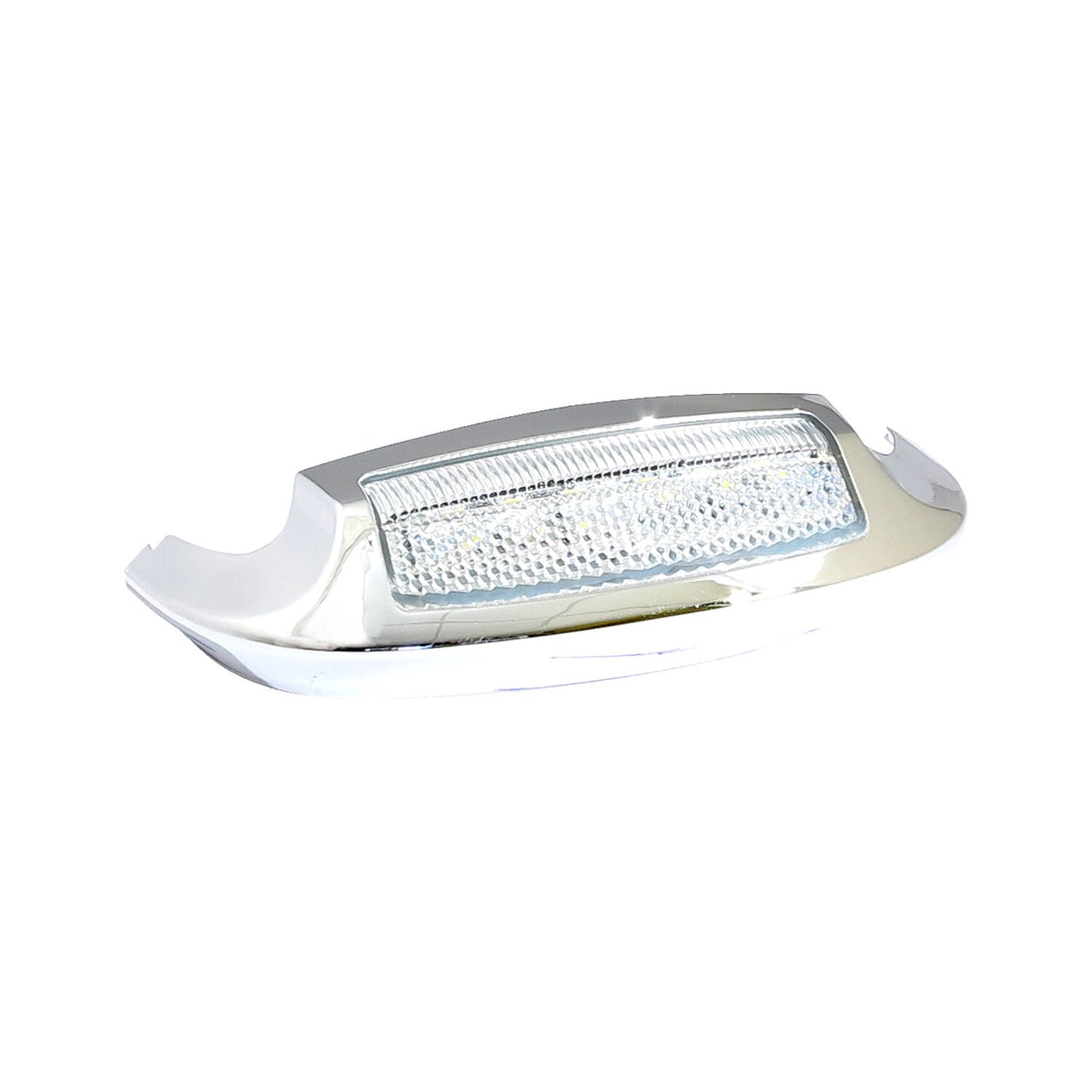 Custom Dynamics front fender tip with light chrome