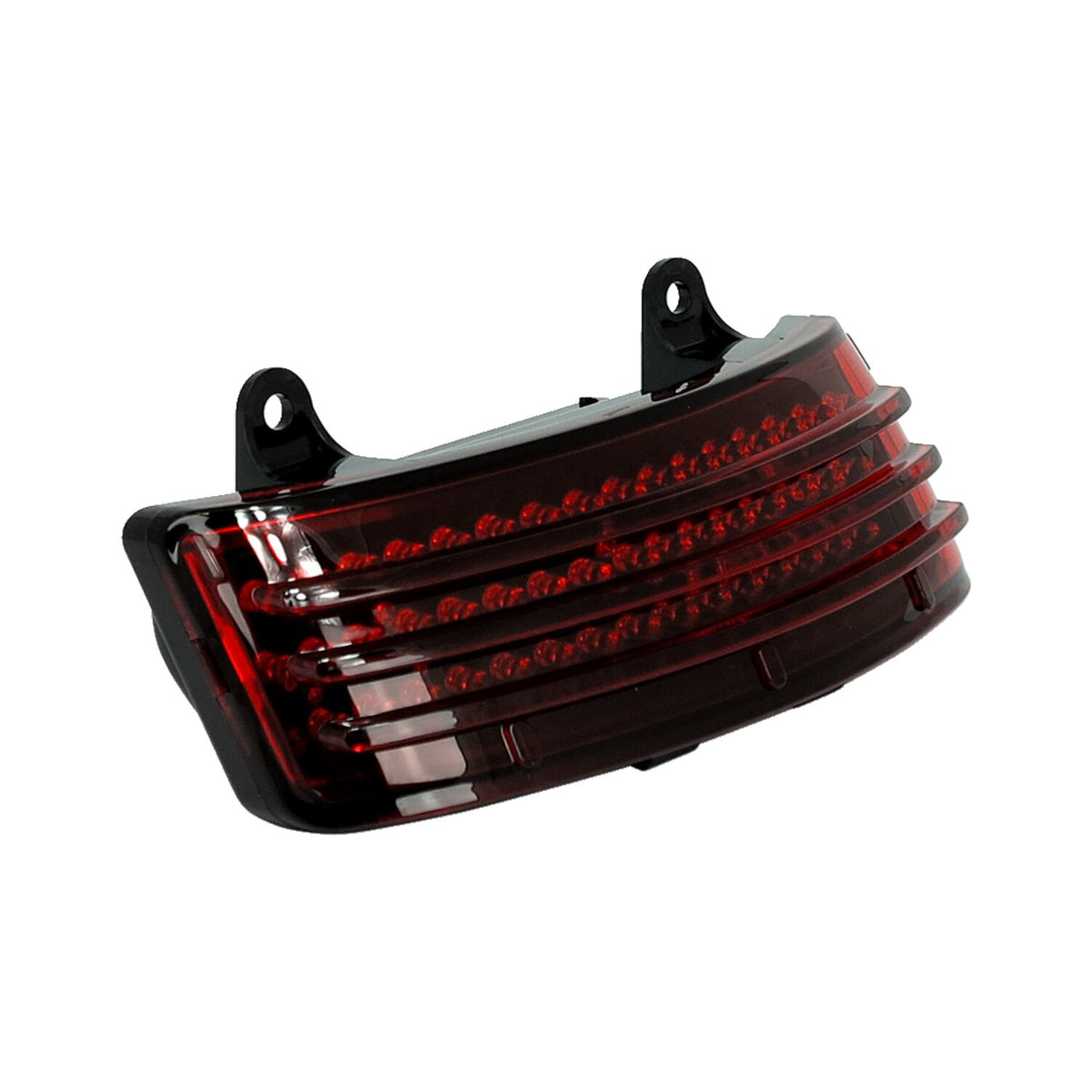 Custom Dynamics, Tri-Bar LED rear fender tip. Red lens
