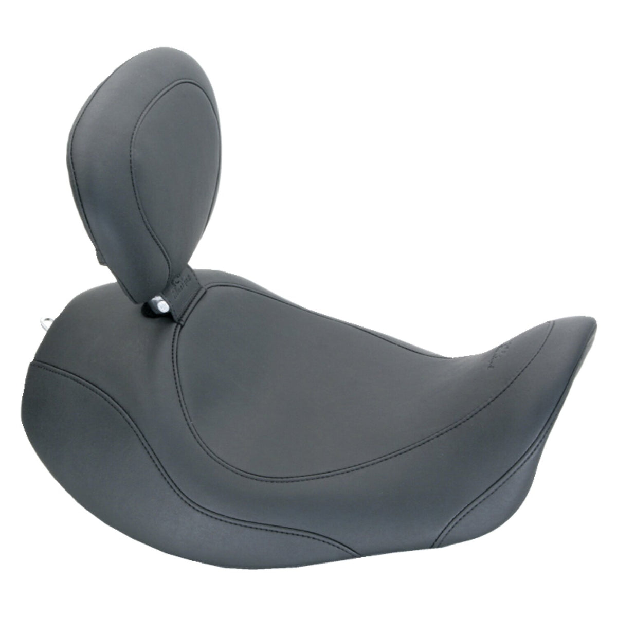 Mustang, Wide Tripper Forward solo seat. With rider backrest
