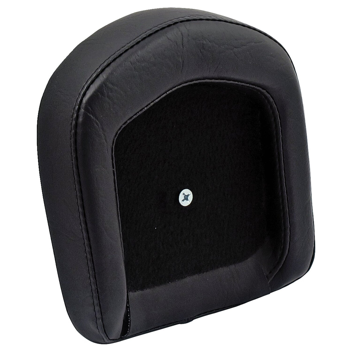 Mustang, OEM style sissy bar pad. Recessed. Black