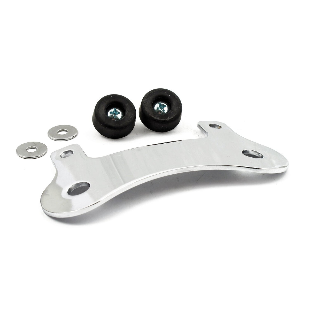 Mustang seat mount bracket kit. Chrome