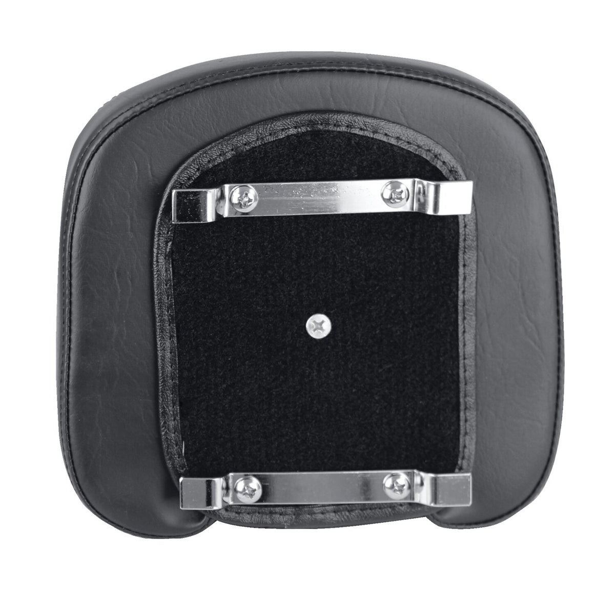 Mustang, OEM style sissy bar pad. Black. Diamond