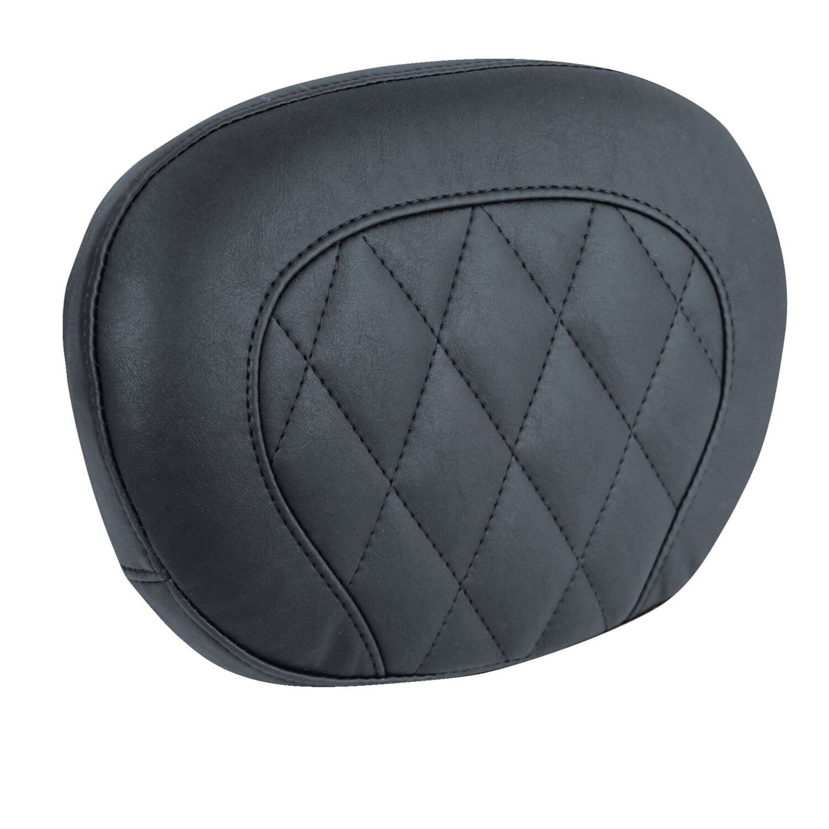 Mustang, sissy bar back pad. Black. Diamond