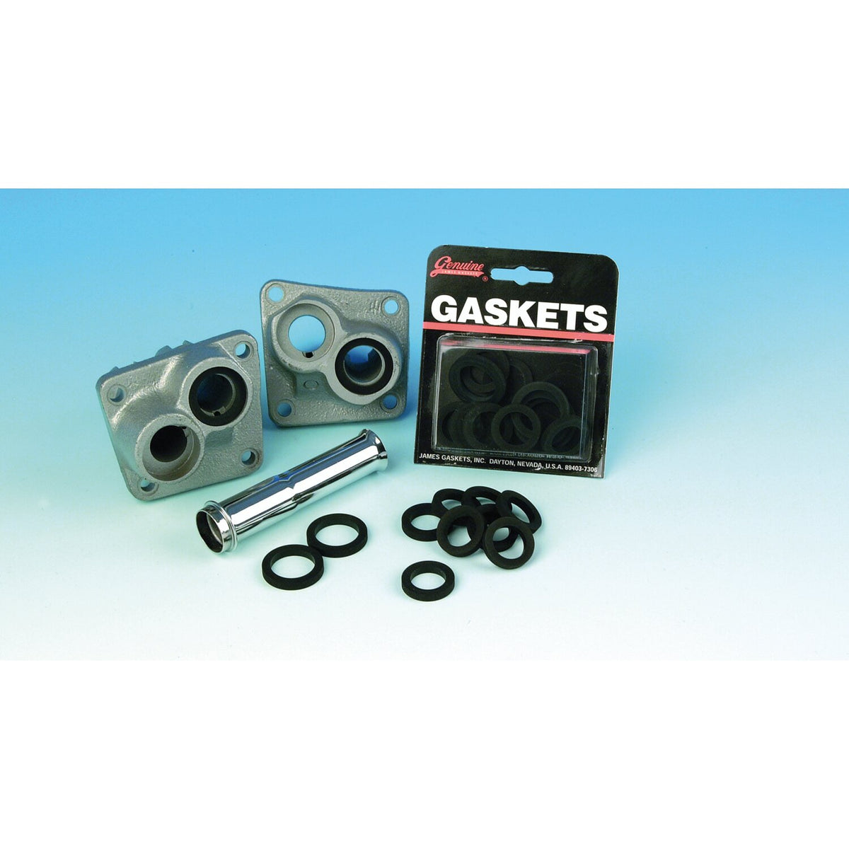 James, pushrod cover seal kit. Rubber