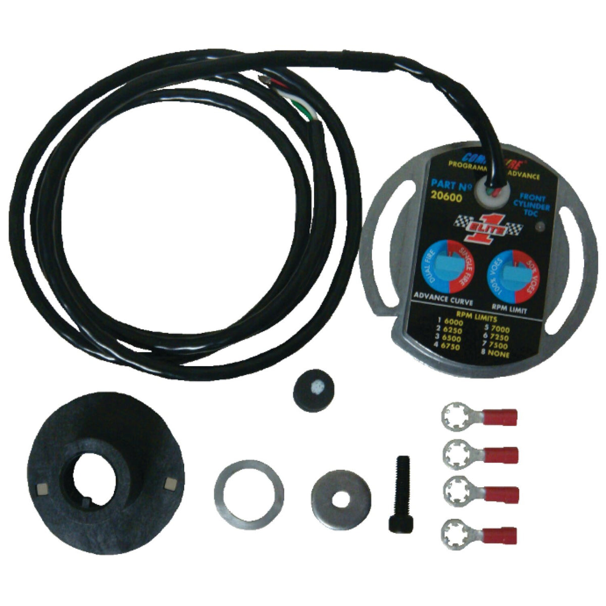 Compu-Fire, ignition module. Electronic advance