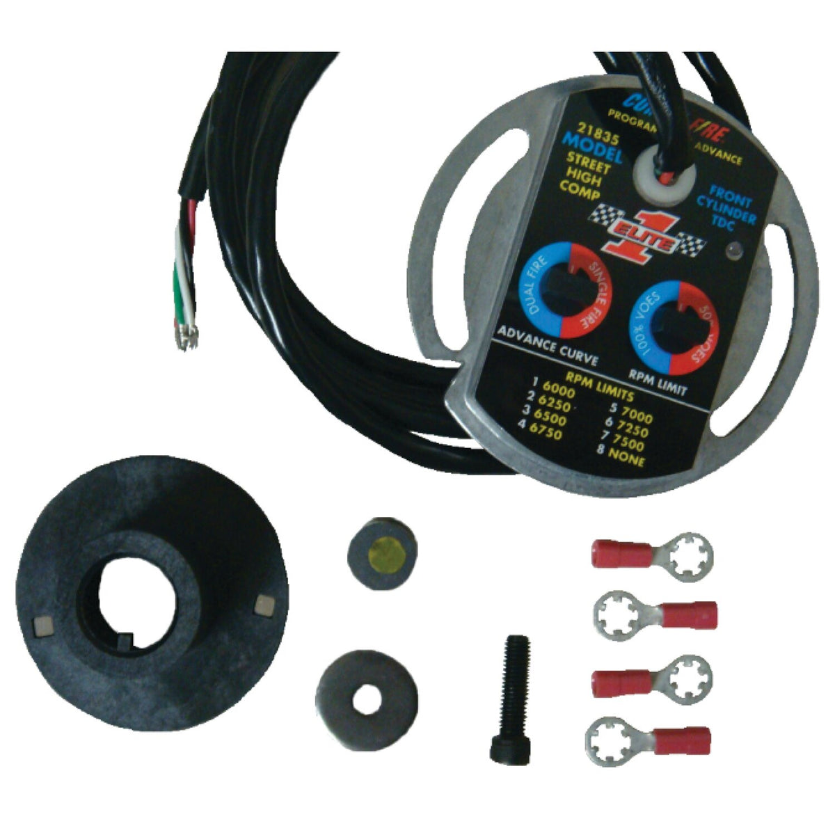 Compu-Fire, ignition module. Electronic advance