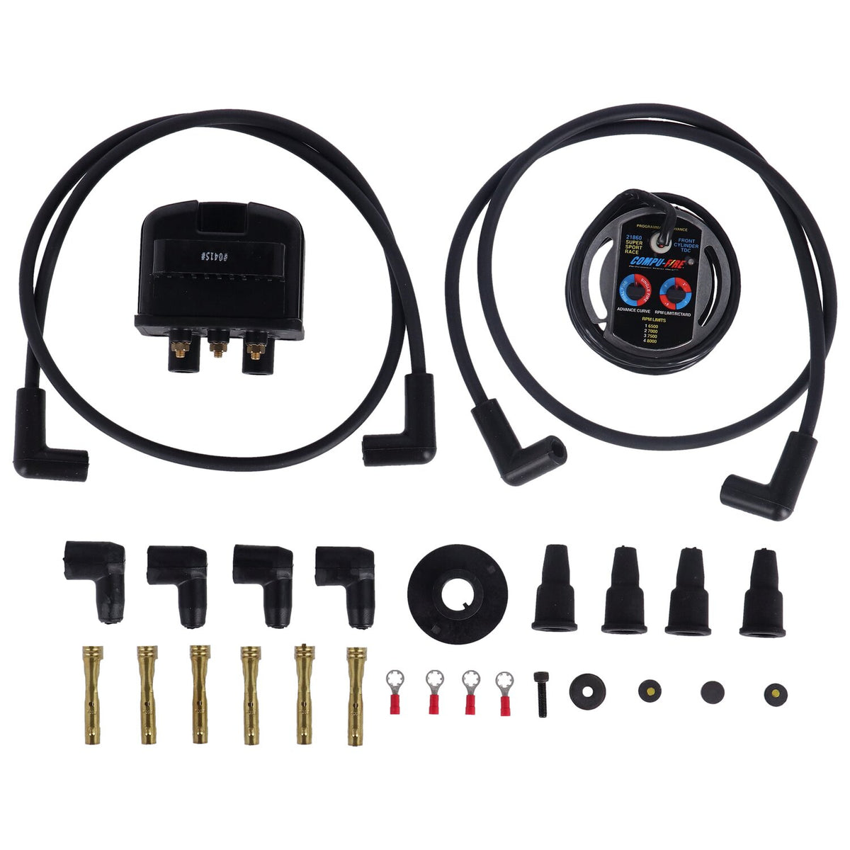 Compu-Fire, ignition module, wire & coil kit. Race
