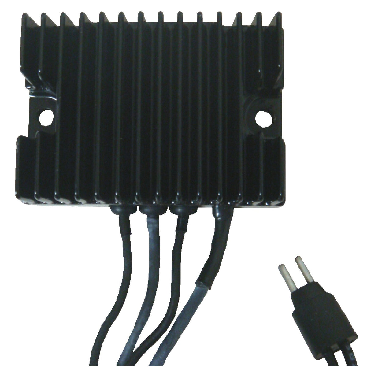 Compu-Fire, voltage regulator/rectifier. Black
