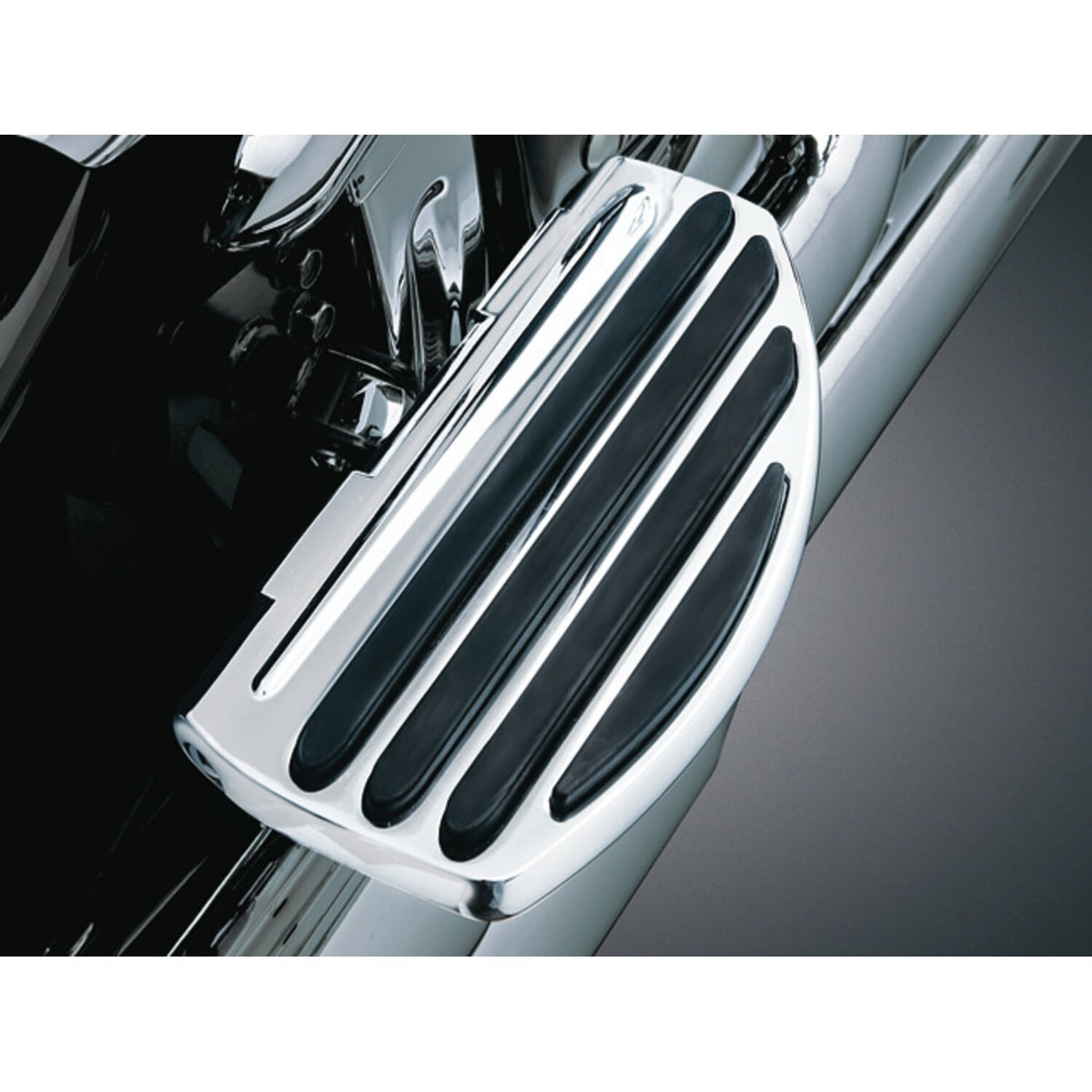 Kuryakyn, Rider/passenger ISO-floorboards. high mount