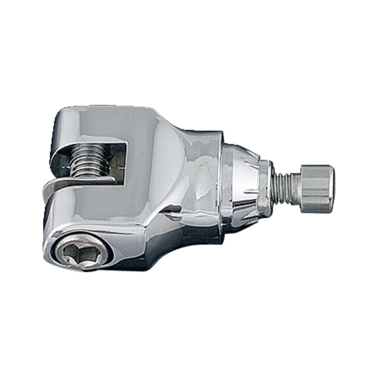 Kuryakyn, Replacement serrated footpeg clevis. Chrome