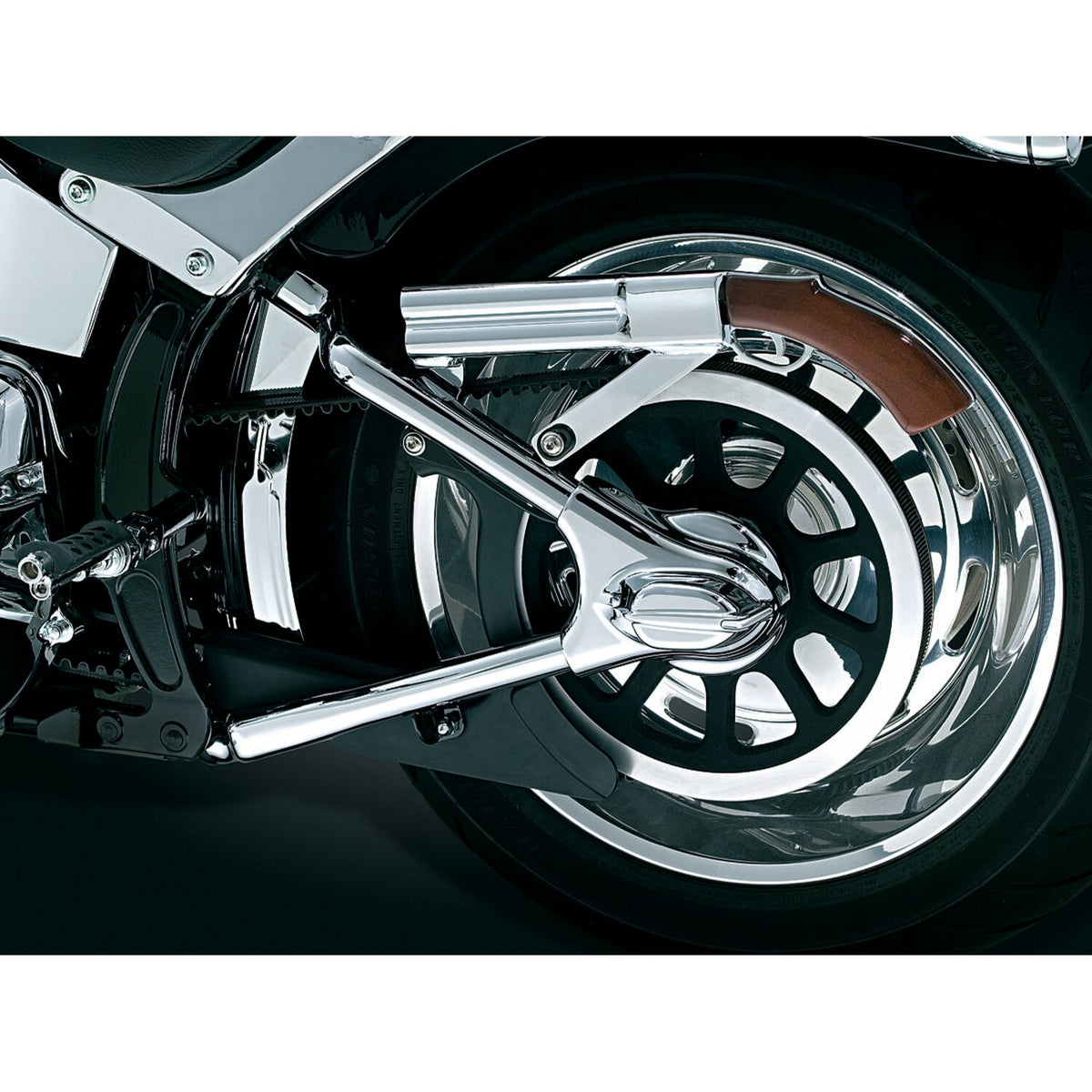 Kuryakyn, Phantom & swingarm cover kit. Chrome