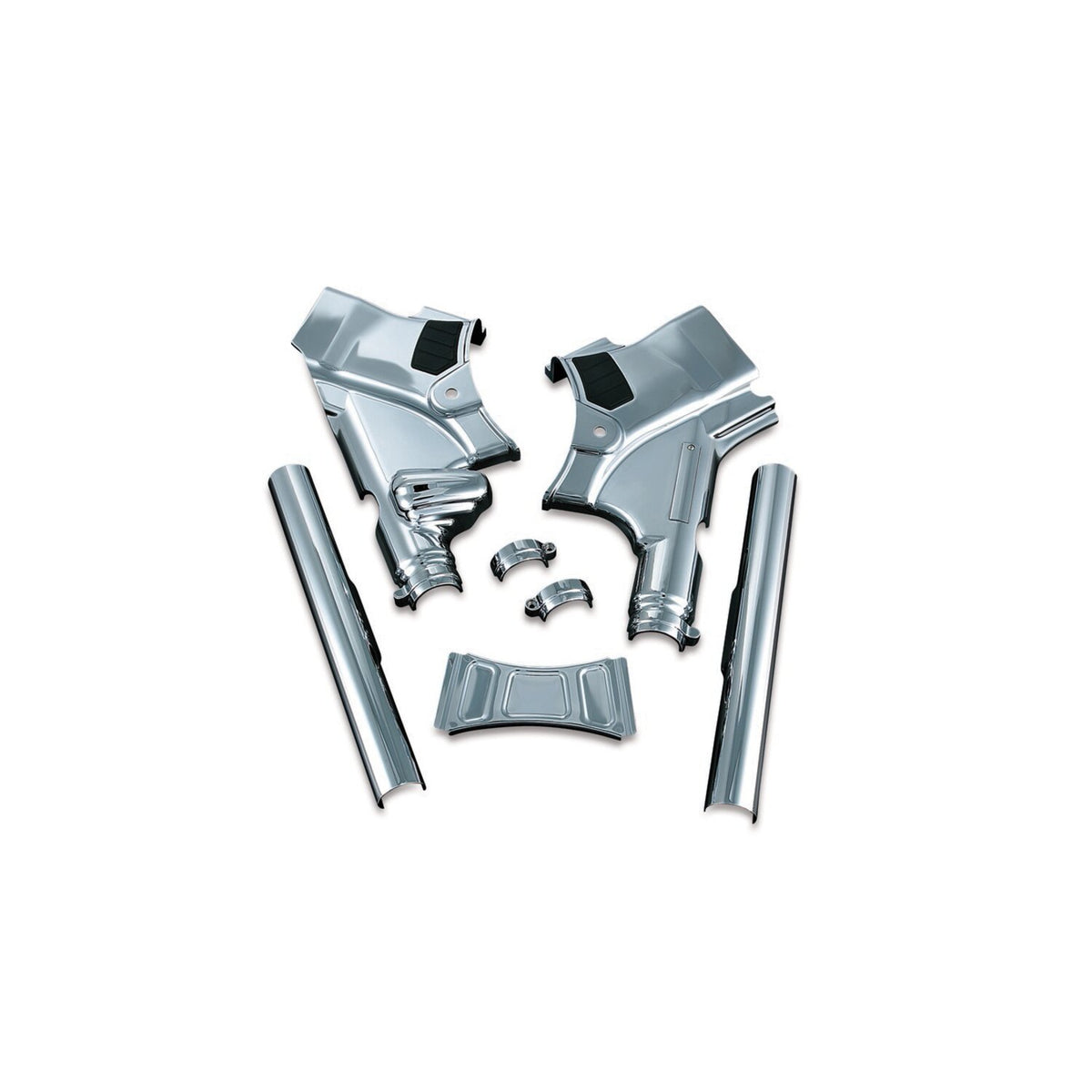 Kuryakyn, Touring deluxe frame neck cover. Chrome