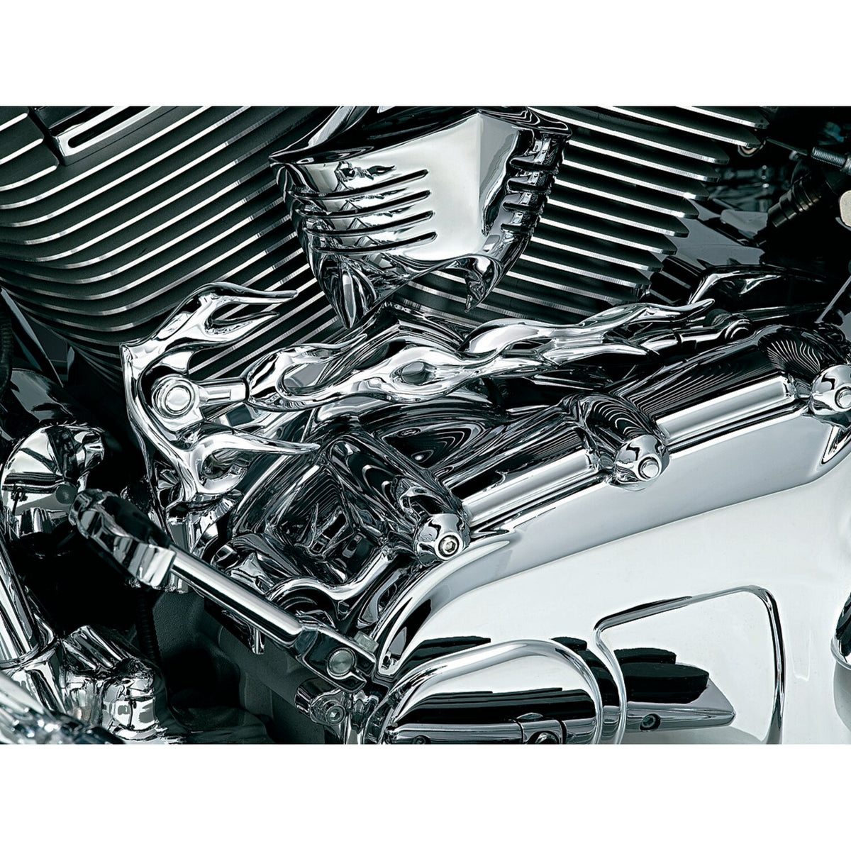 Kuryakyn, Flame shifter rod. Chrome